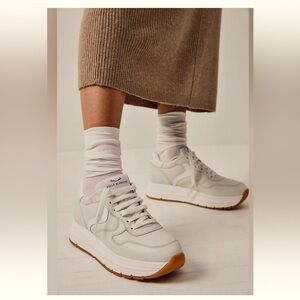 Free People x Voile Blanche Maran Platform leather Sneakers EU 39 or US 9